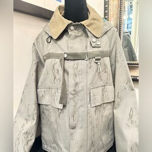 Reese Cooper Gray and Tan Jacket